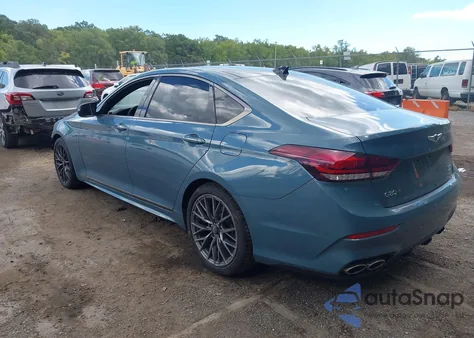2018 Genesis G80 3.3T Sport from USA, damaged, VIN KMHGN4JB5JU244871